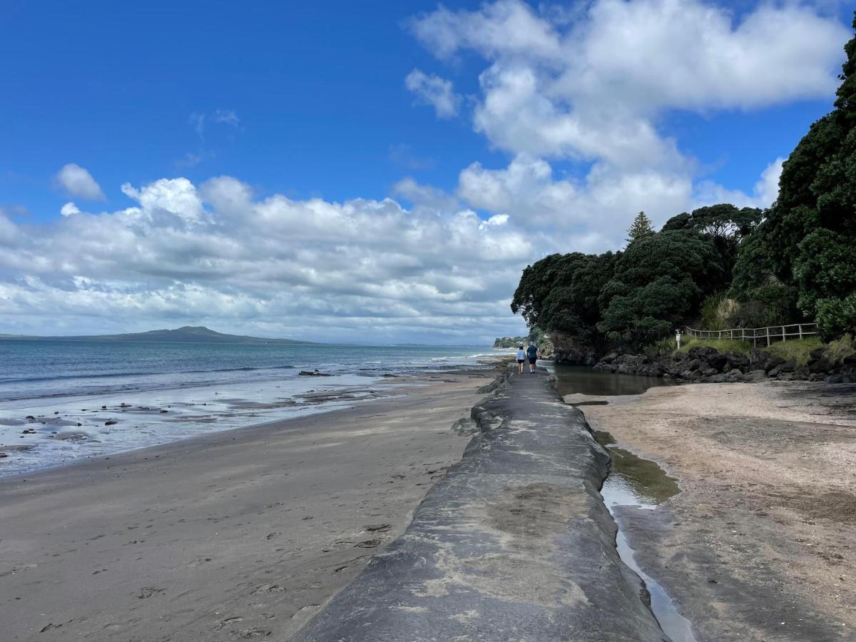 Family Friendly 3Br Flat - 3Min Walk To The Beach - Self Contained Auckland Exterior photo